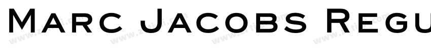 Marc Jacobs Regular字体转换